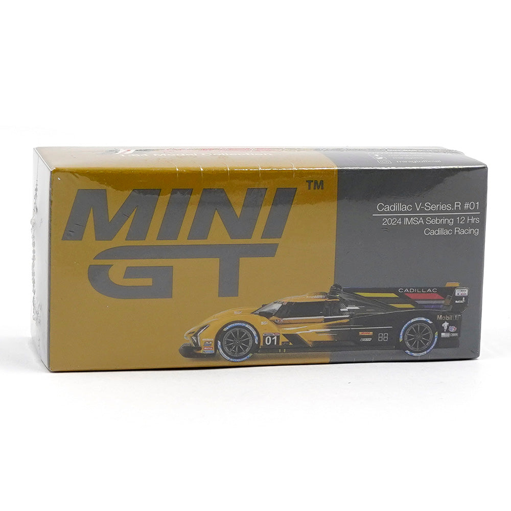 Mini GT 1:64 Cadillac V-Series.R #01 Cadillac Racing 2024 IMSA Sebring 12Hrs MGT01004