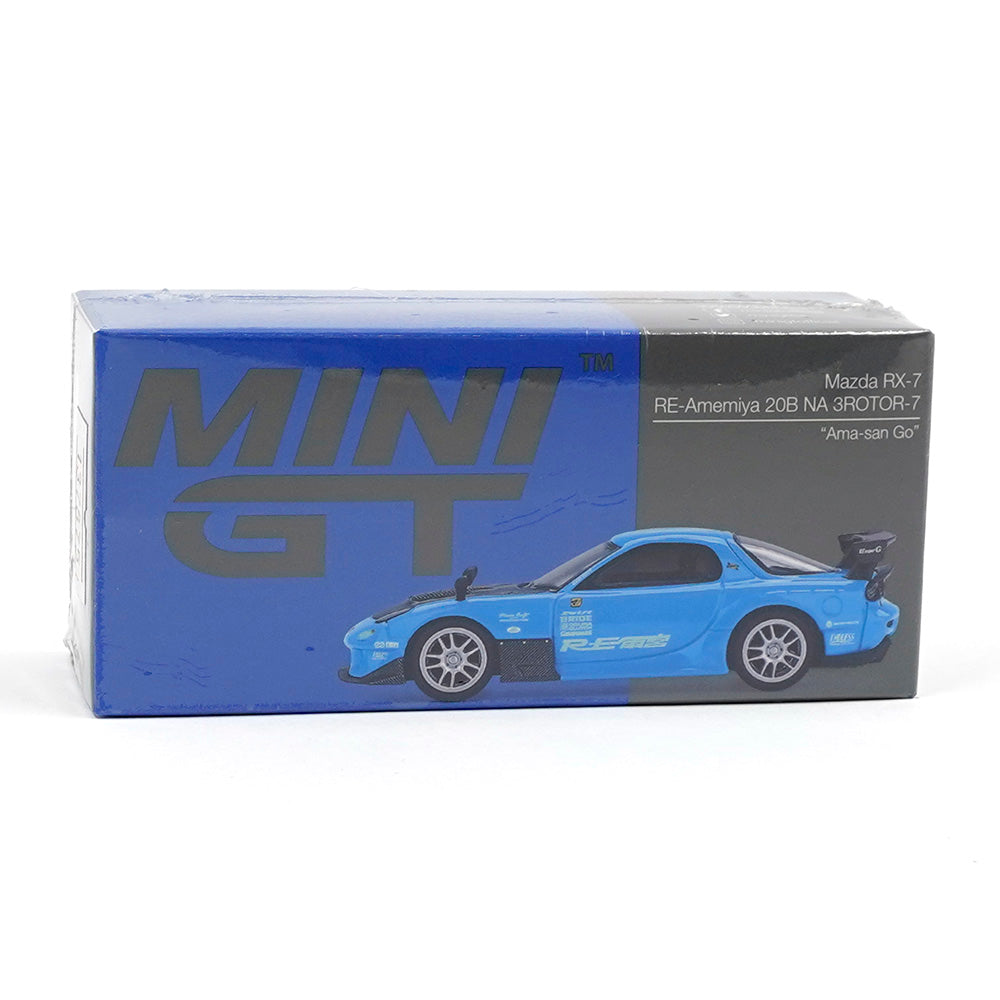 MINIGT 1:64 Mazda RX-7 RE-Amemiya 20B NA 3ROTOR-7 “Ama-san Go” MGT01046