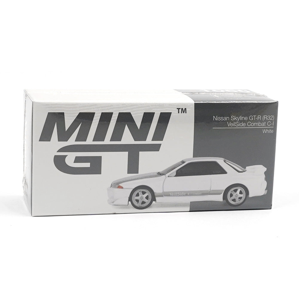 Mini GT 1:64 Nissan Skyline GT-R (R32) VeilSide Combat C-I White MGT01066