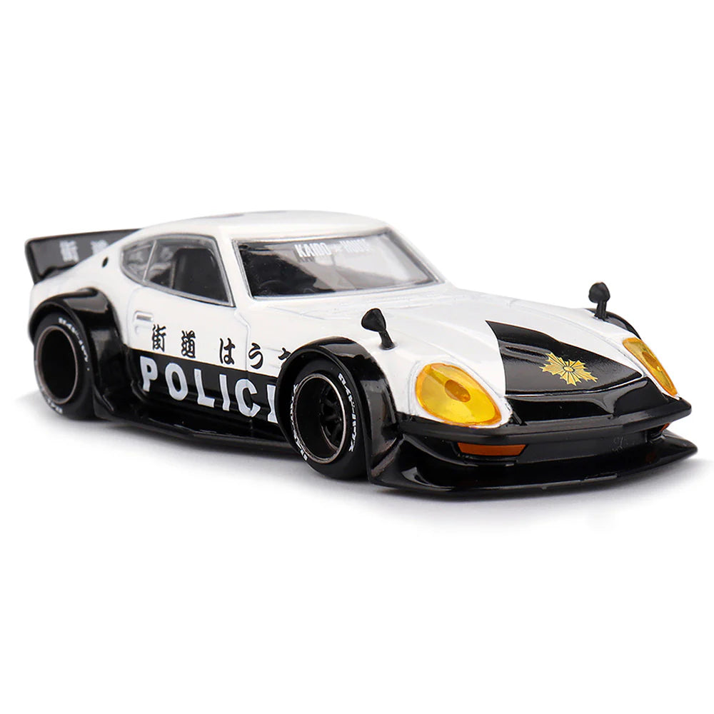 Kaido House x Mini GT Nissan Fairlady Z Kaido GT Police 1/64 #208