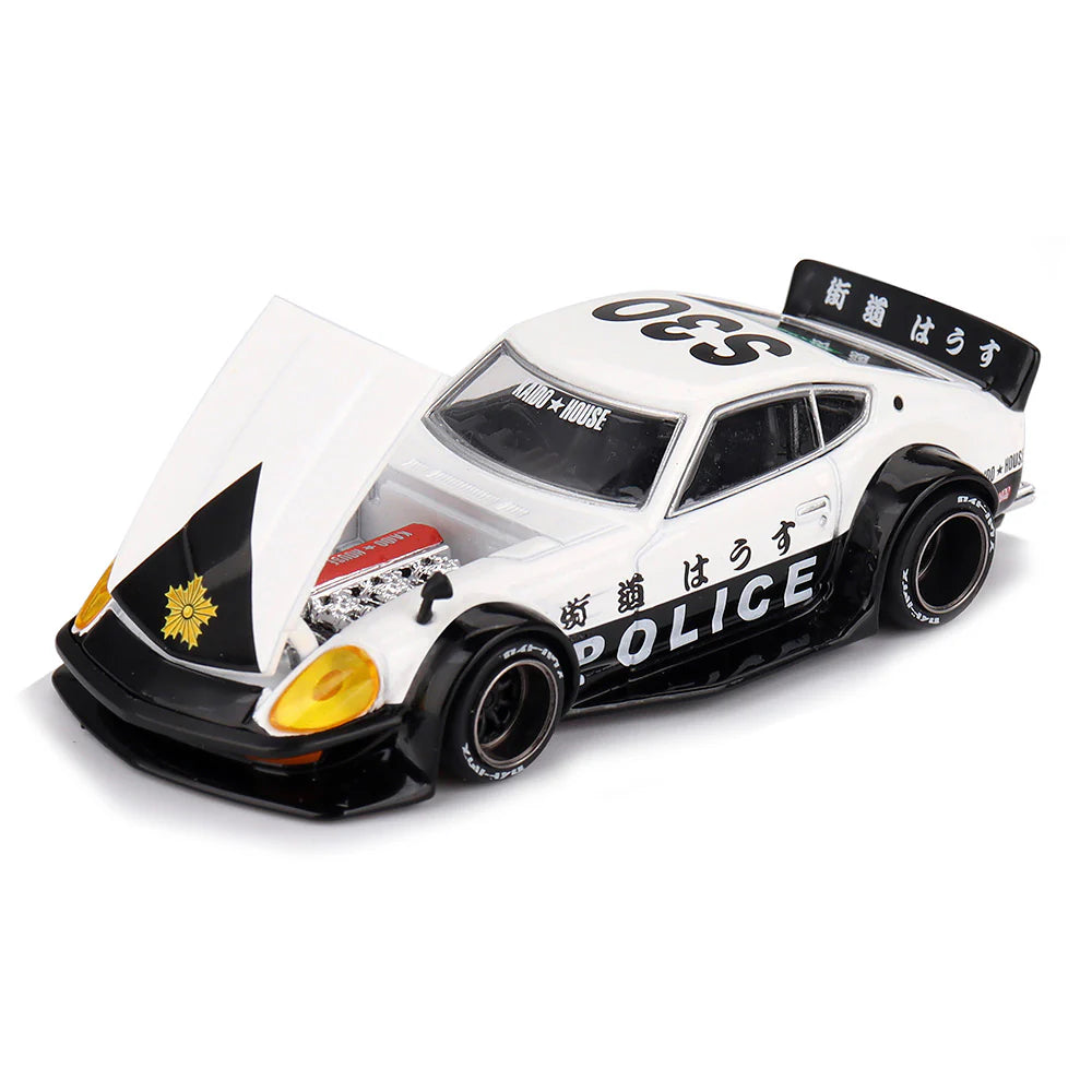 Kaido House x Mini GT Nissan Fairlady Z Kaido GT Police 1/64 #208