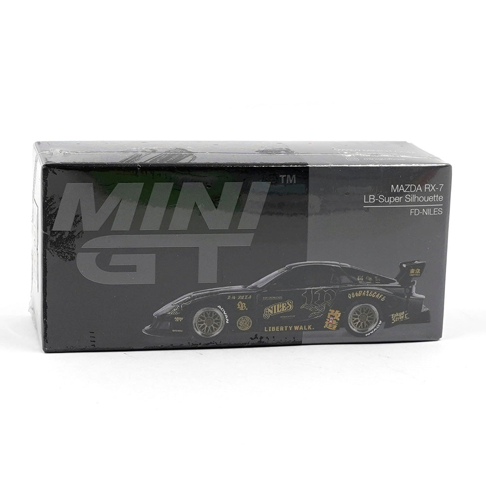 Mini GT 1:64 MAZDA RX-7 LB-Super Silhouette FD-NILES – Black MGT01101