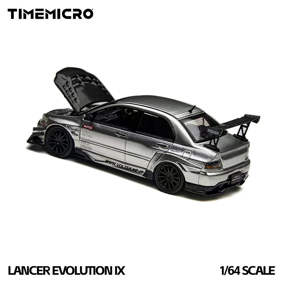 Time Micro 1:64 Mitsubishi Lancer Evolution IX Silver