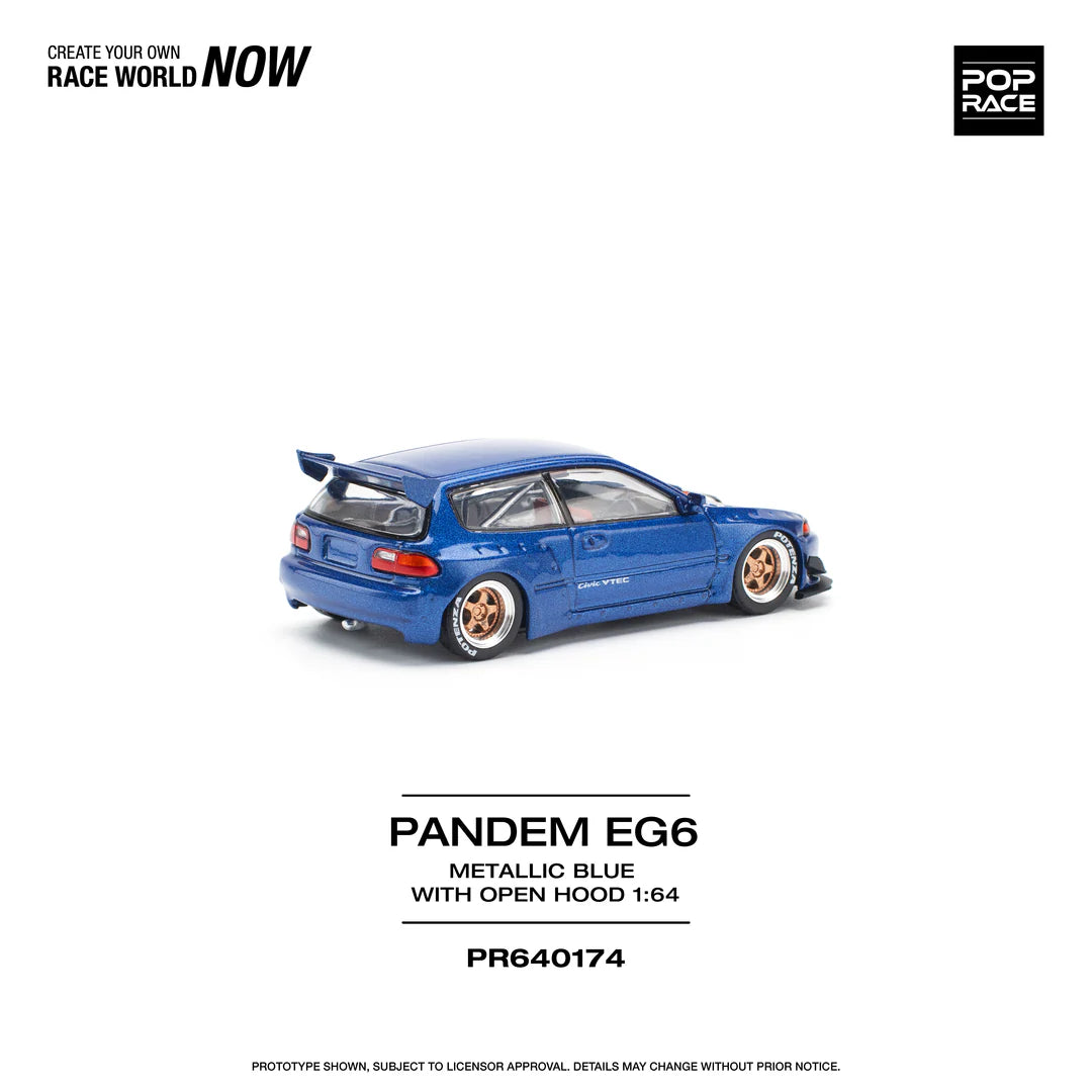 PANDEM CIVIC EG6 METALLIC BLUE