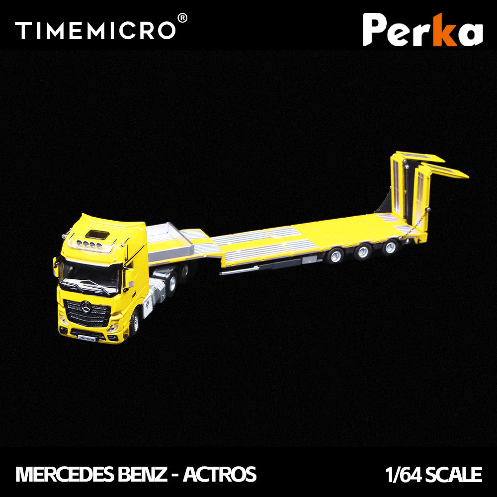 TimeMicro X Perka 1:64 Mercedes BENZ FLATBED TRANSPORT VEHICLE