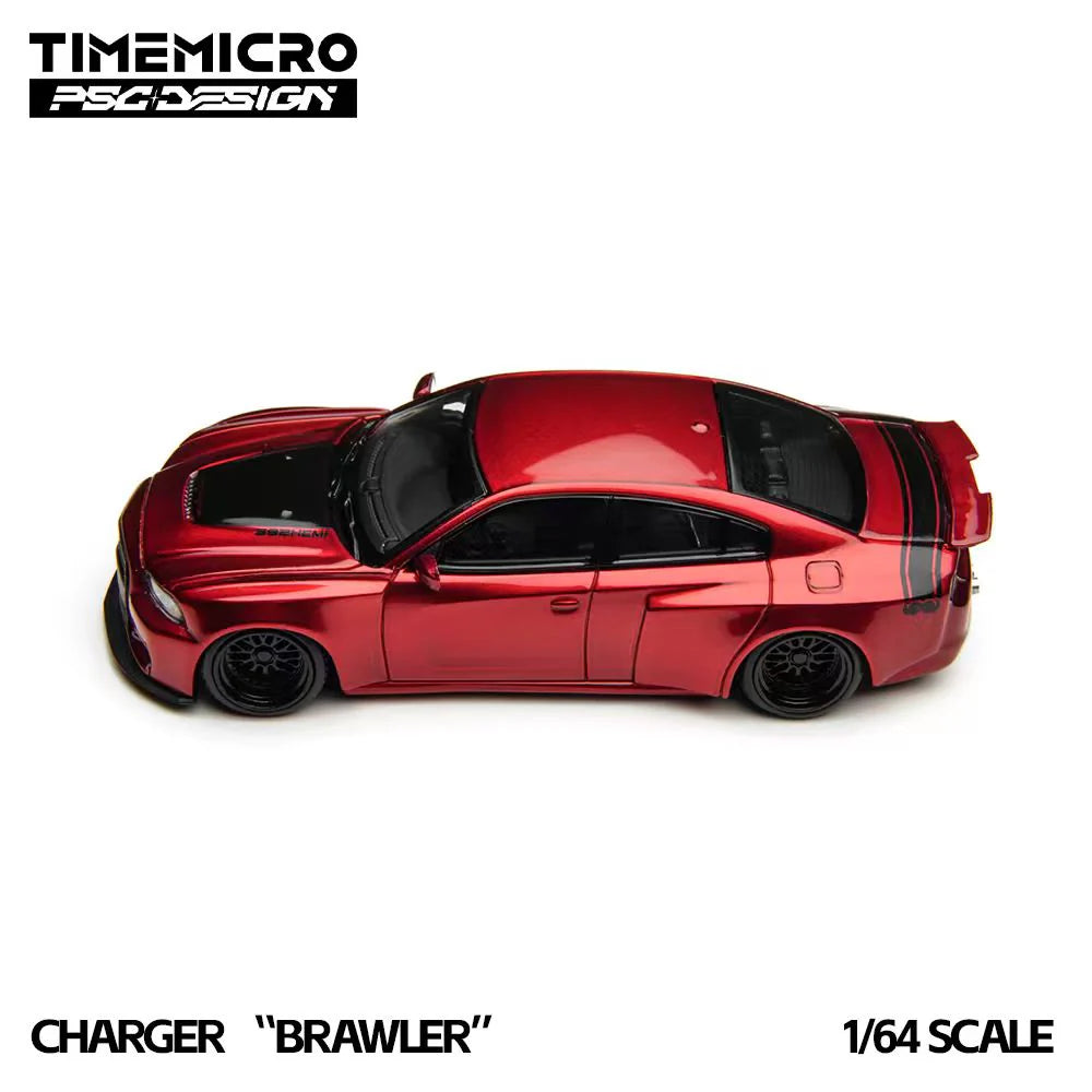 TimeMicro × PSC DESIGN 1:64 Charger "Brawler" Red