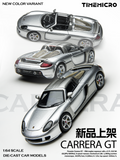 TimeMicro 1:64 Porsche Carrera GT Silver