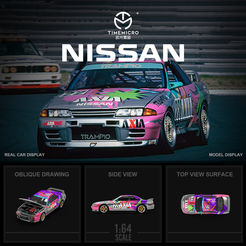 1:64 Nissan GTR R32 AXIA