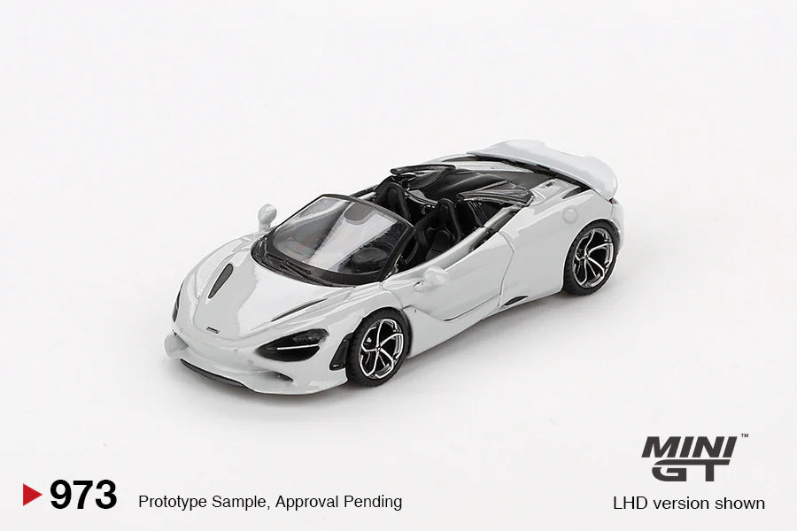 MINI GT 1:64 McLaren 750S Spider Cirrus Grey MGT00973