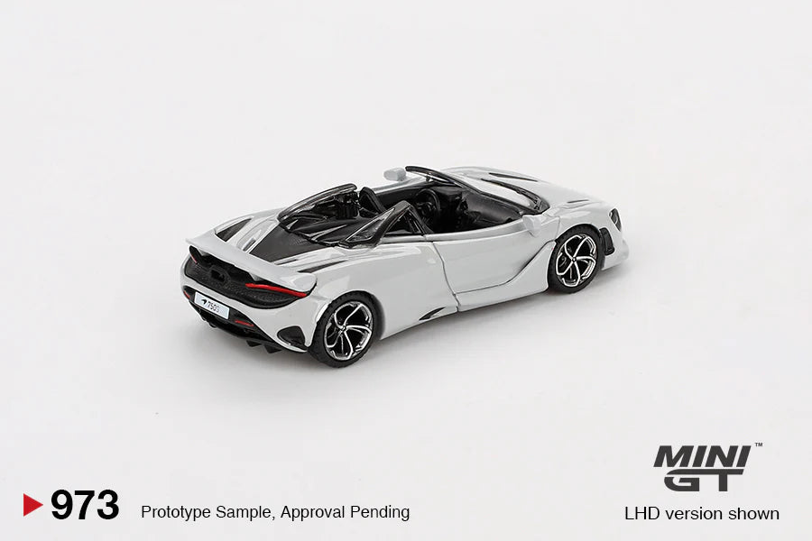 MINI GT 1:64 McLaren 750S Spider Cirrus Grey MGT00973