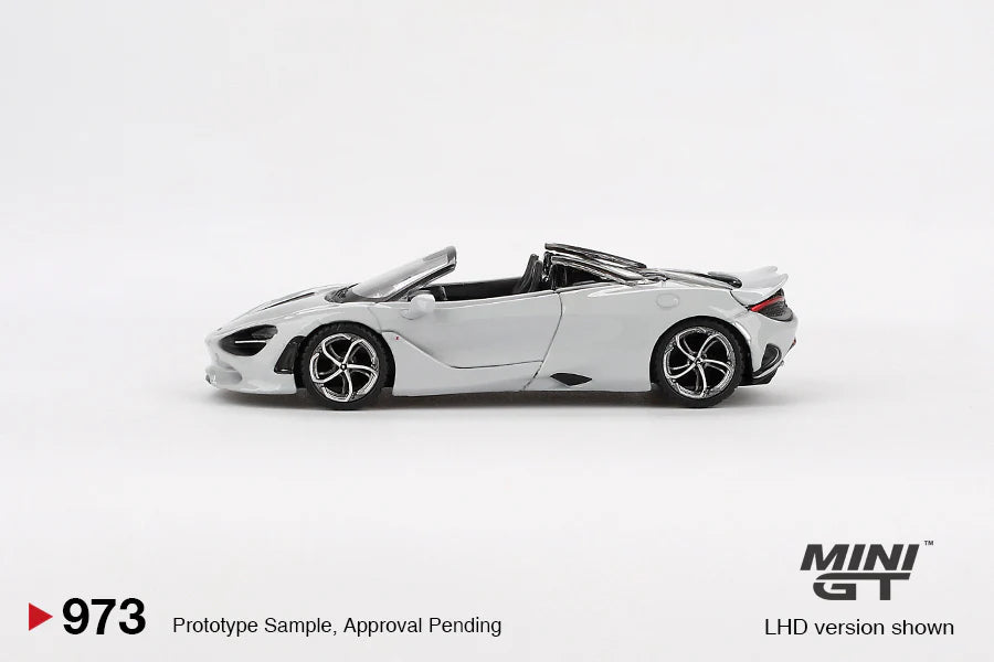 MINI GT 1:64 McLaren 750S Spider Cirrus Grey MGT00973