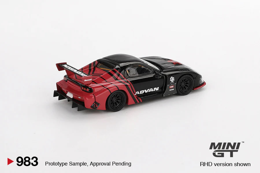 MINI GT 1:64 Mazda RX-7 LB-Super Silhouette Advan MGT00983