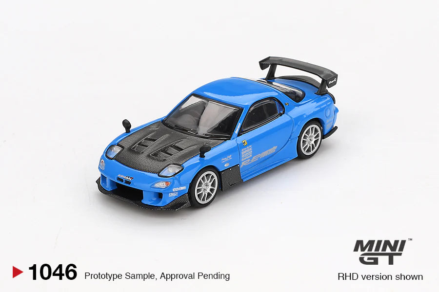 MINIGT 1:64 Mazda RX-7 RE-Amemiya 20B NA 3ROTOR-7 “Ama-san Go” MGT01046