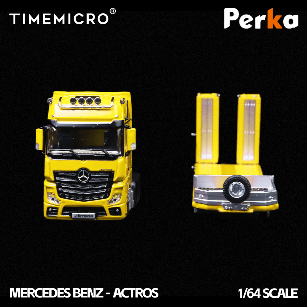 TimeMicro X Perka 1:64 Mercedes BENZ FLATBED TRANSPORT VEHICLE