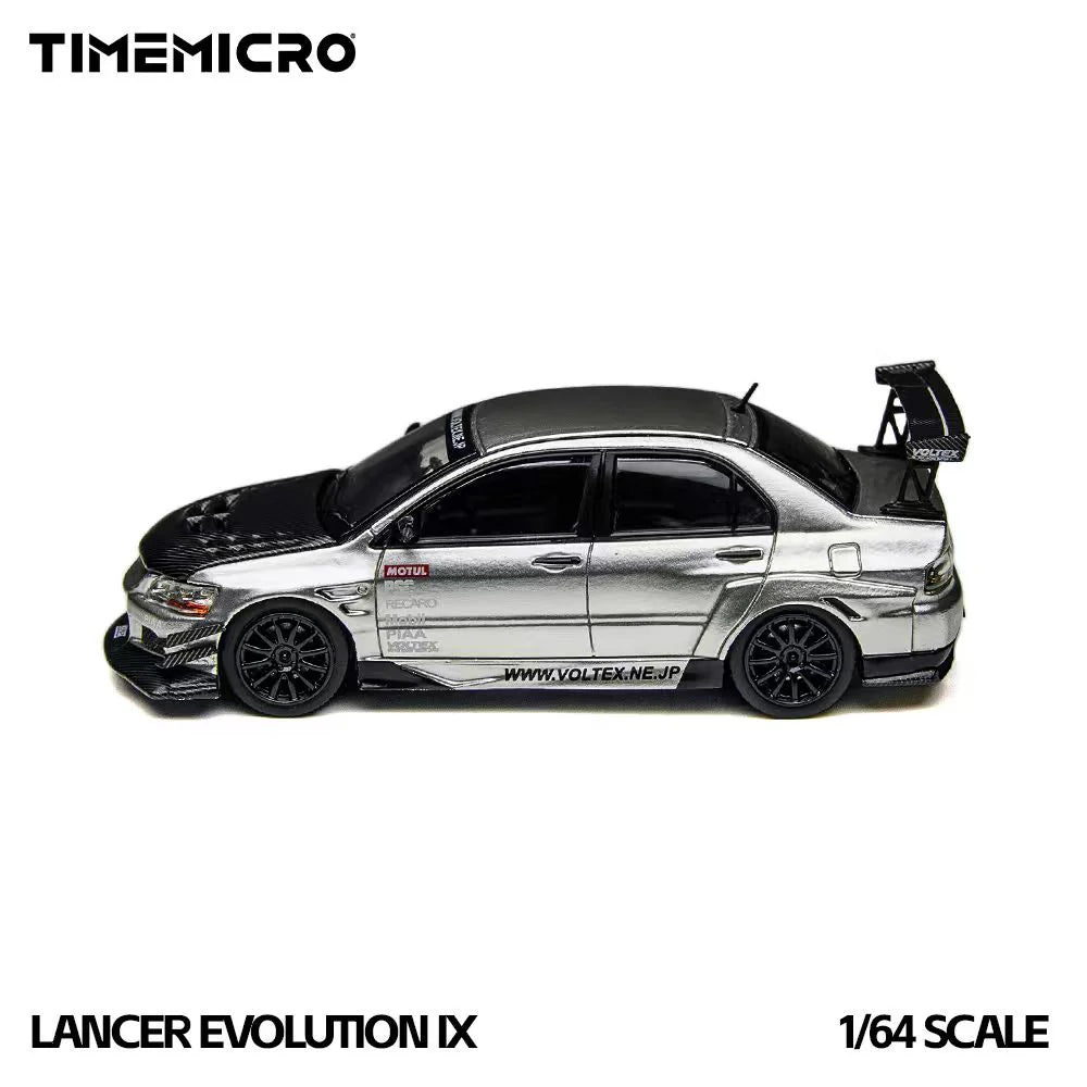 Time Micro 1:64 Mitsubishi Lancer Evolution IX Silver