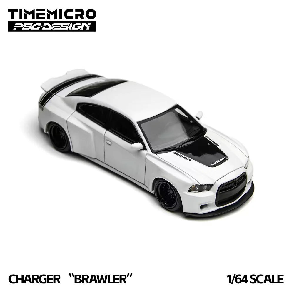 TimeMicro × PSC DESIGN 1:64 Charger "Brawler" White