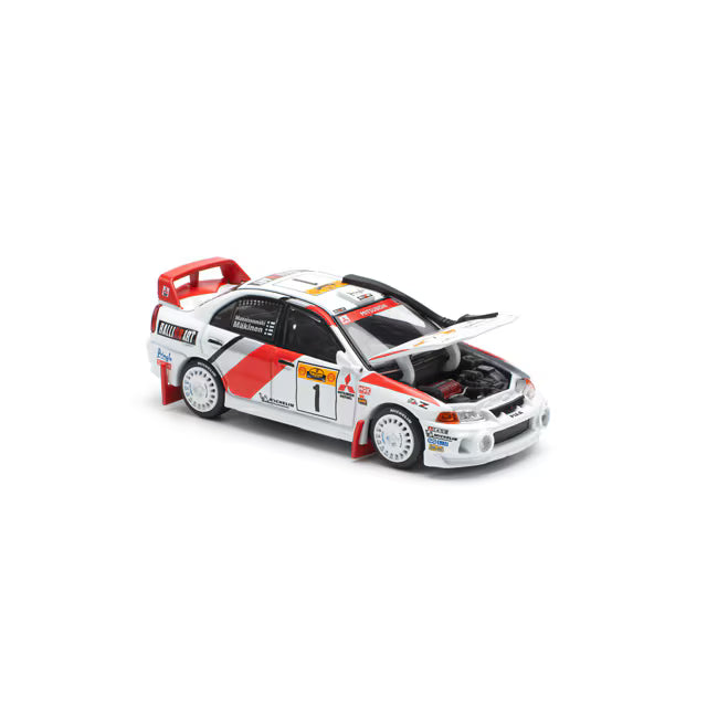 1/64 MITSUBISHI LANCER EVOLUTION IV SAFARI RALLY KENYA 1998 Mitsubishi Lancer Evolution IV Safari Rally Kenya 1998
