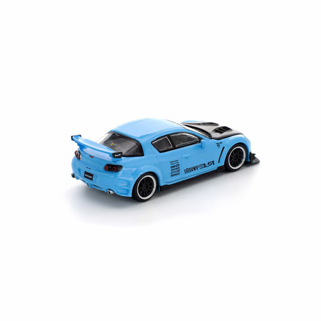 1/64 MAZDA RX-8 RE-AMEMIYA - LIGHT BLUE Mazda RX-8 RE Amemiya Light Blue
