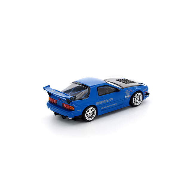 1/64 MAZDA RX-7 (FC3S) RE-AMEMIYA - RE-AMEMIYA BLUE 1/64 Mazda RX-7 A (FC3S) REmemiya - RE Amemiya Blue