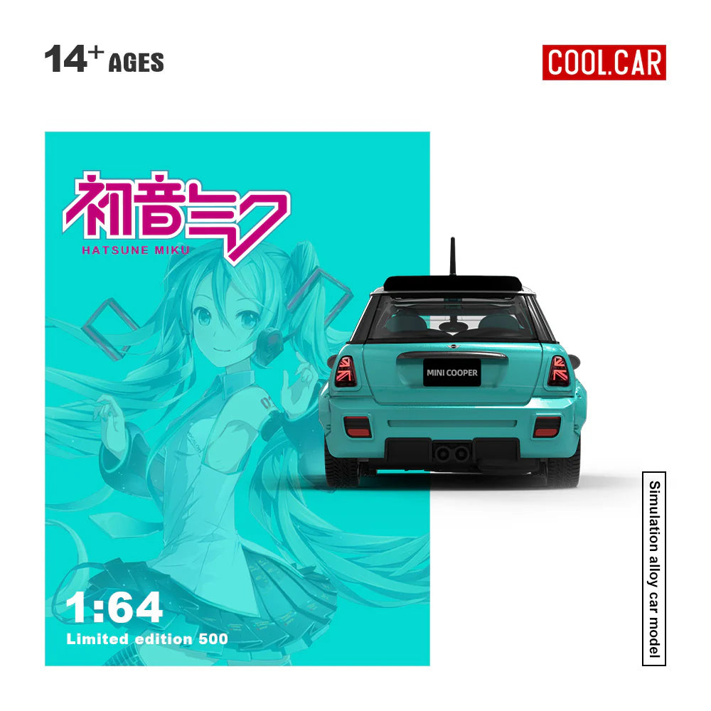 Mini Cooper Hatsune Miku livery