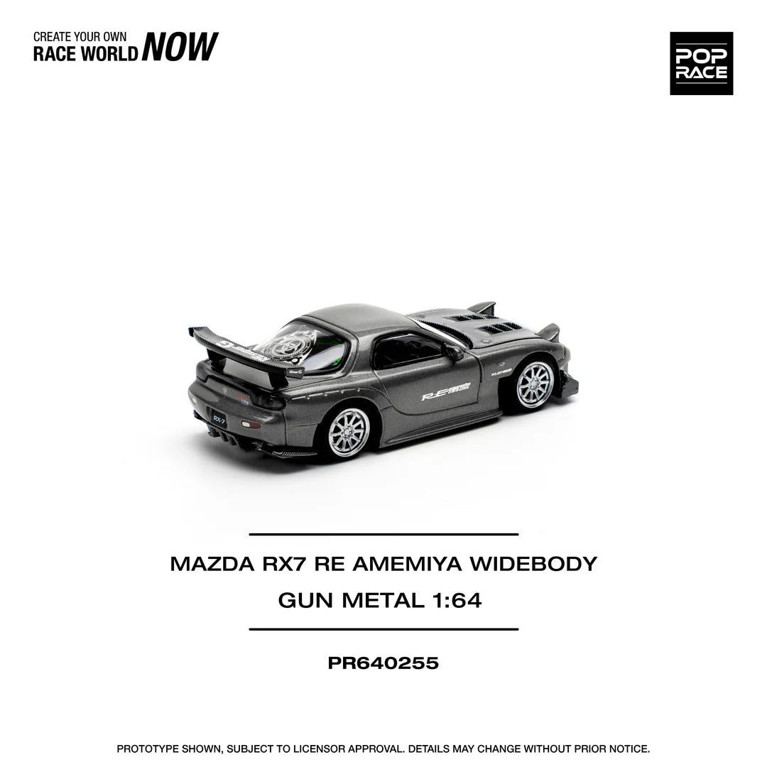 MAZDA RX7 RE-AMEMIYA GUN METAL