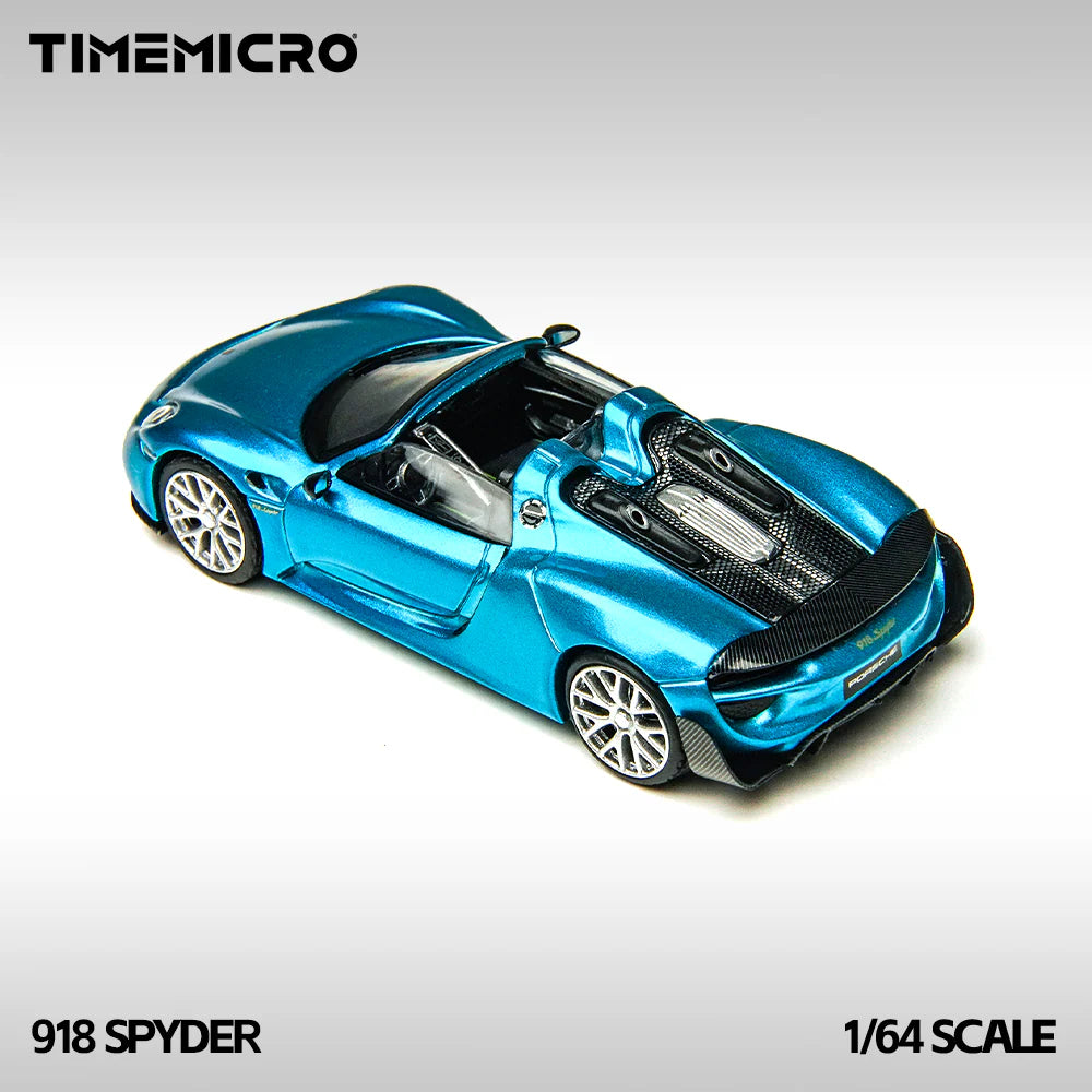 TimeMicro 1:64 Porsche 918 Spyder - Blue