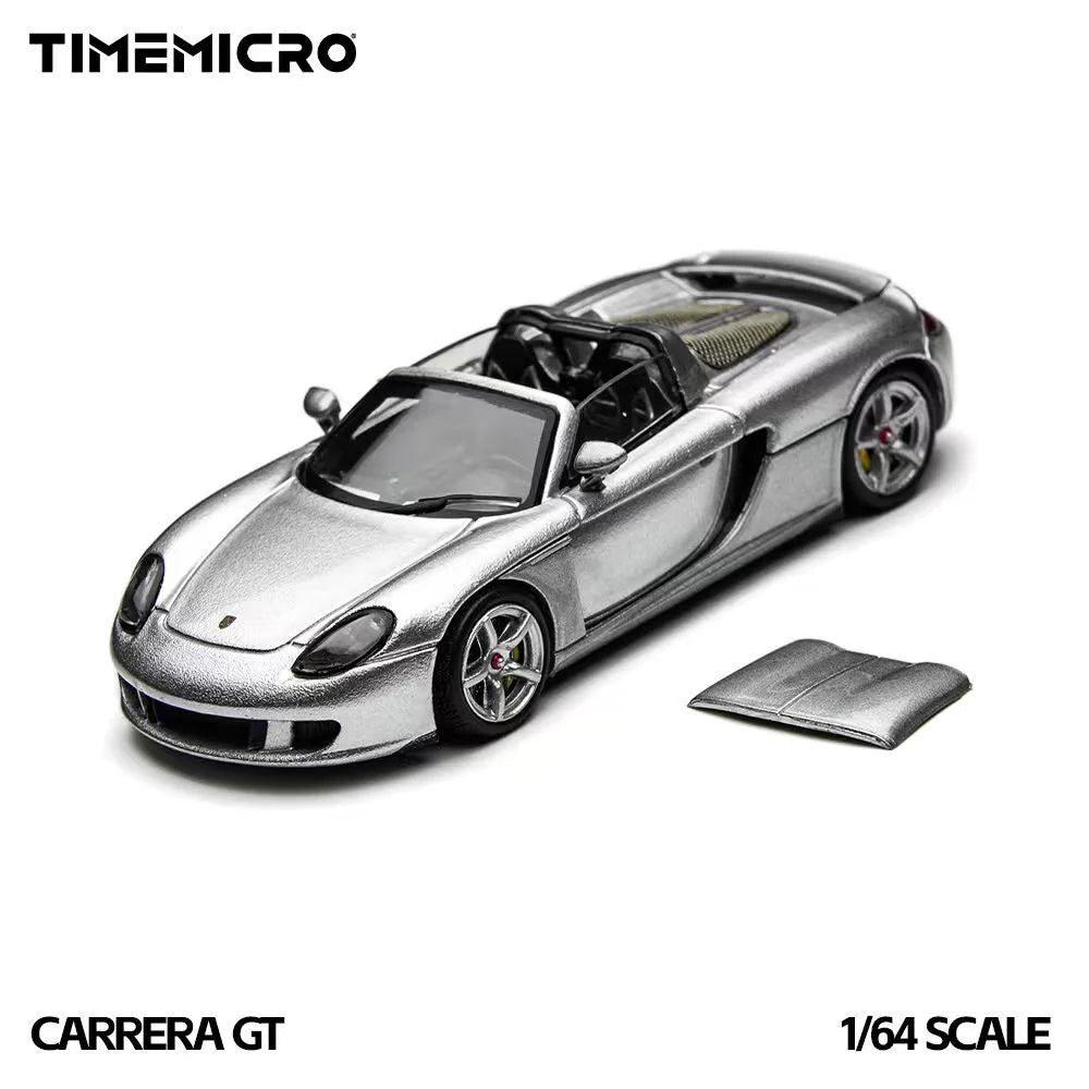 TimeMicro 1:64 Porsche Carrera GT Silver