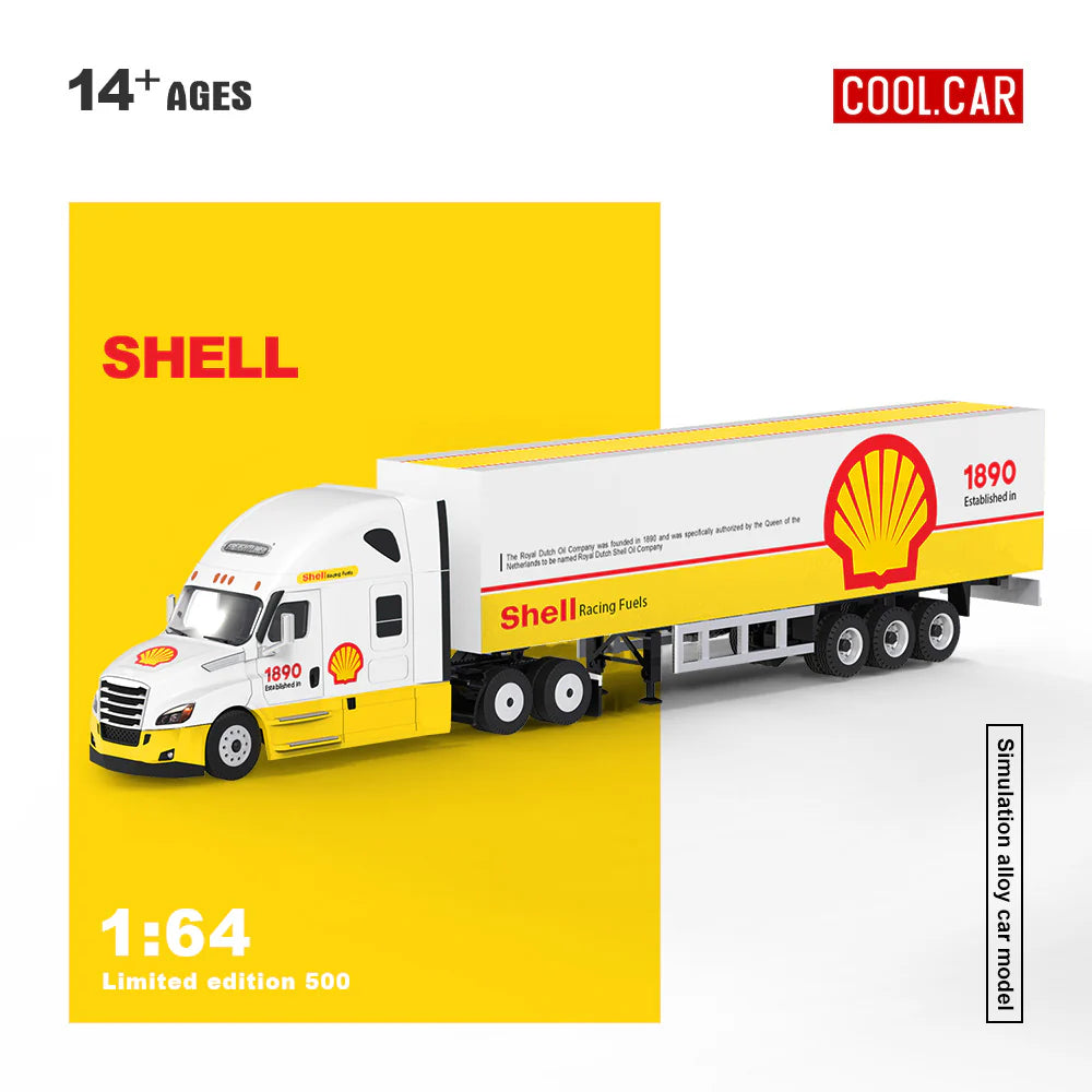 1:64 Shell Livery Freightliner Container Truck