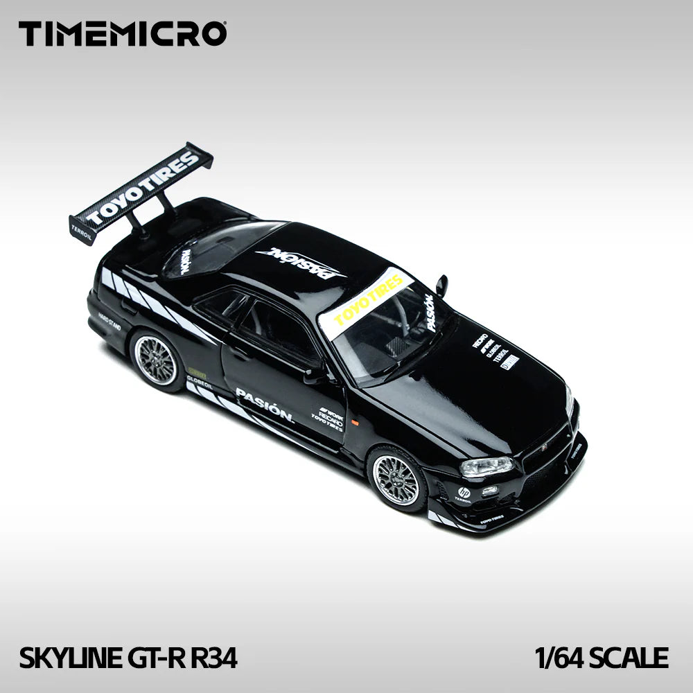 issan Skyline GTR R34 Black
