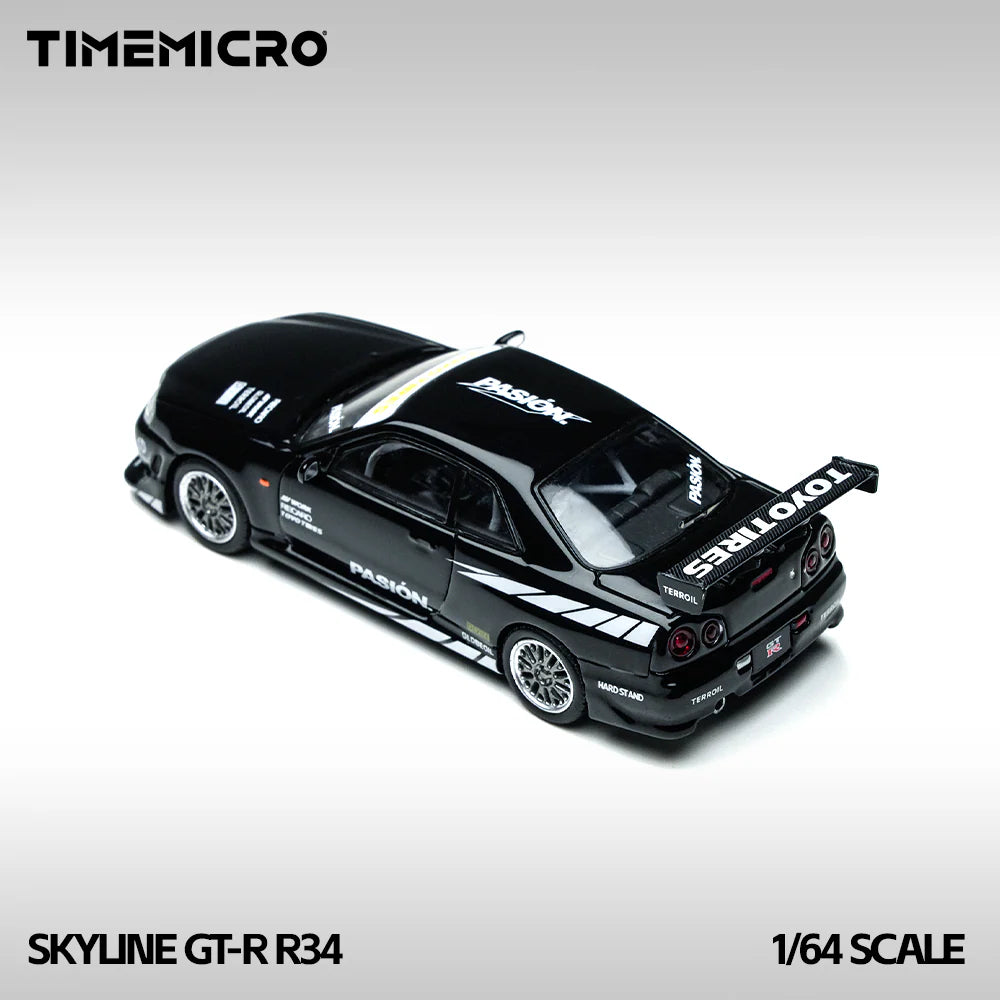 issan Skyline GTR R34 Black