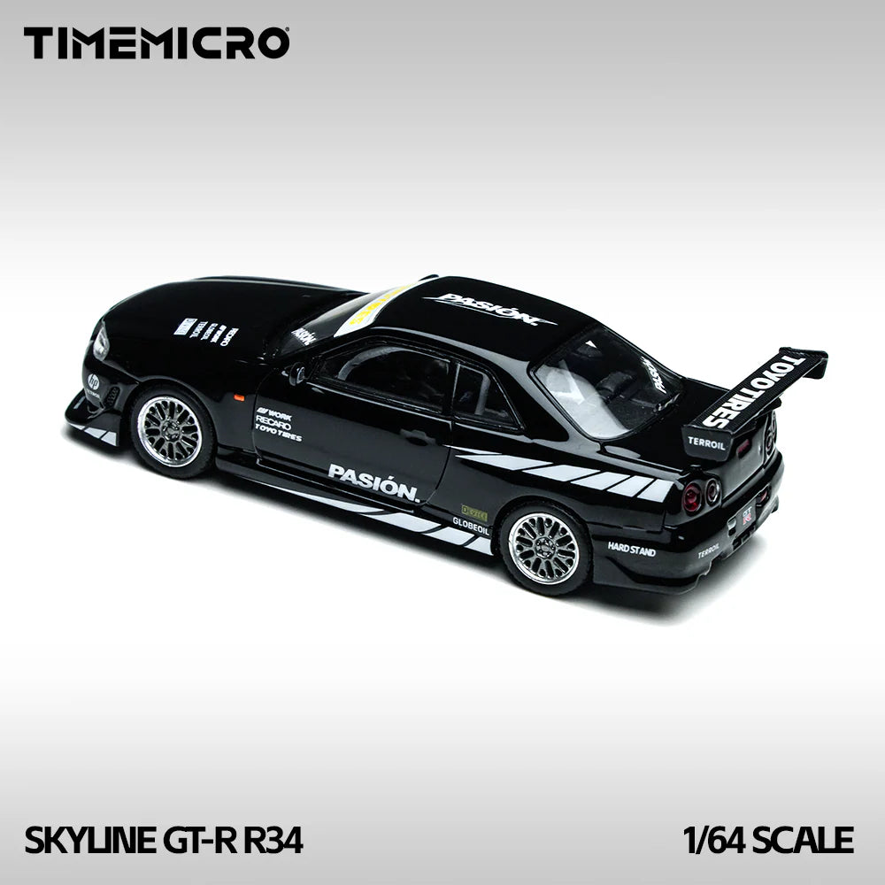 issan Skyline GTR R34 Black