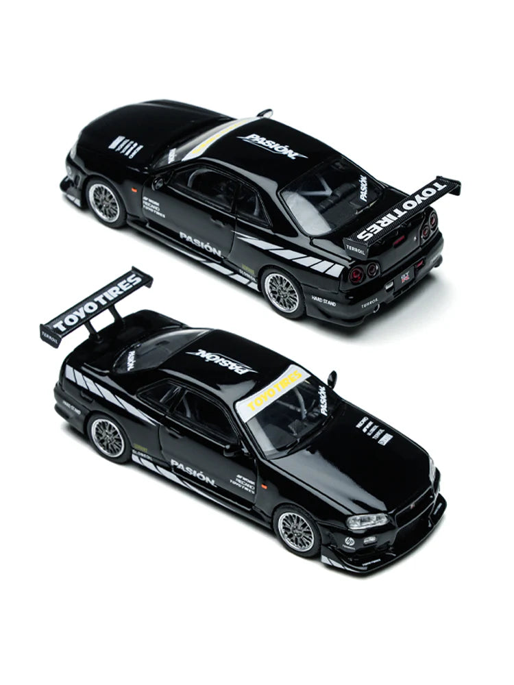 issan Skyline GTR R34 Black