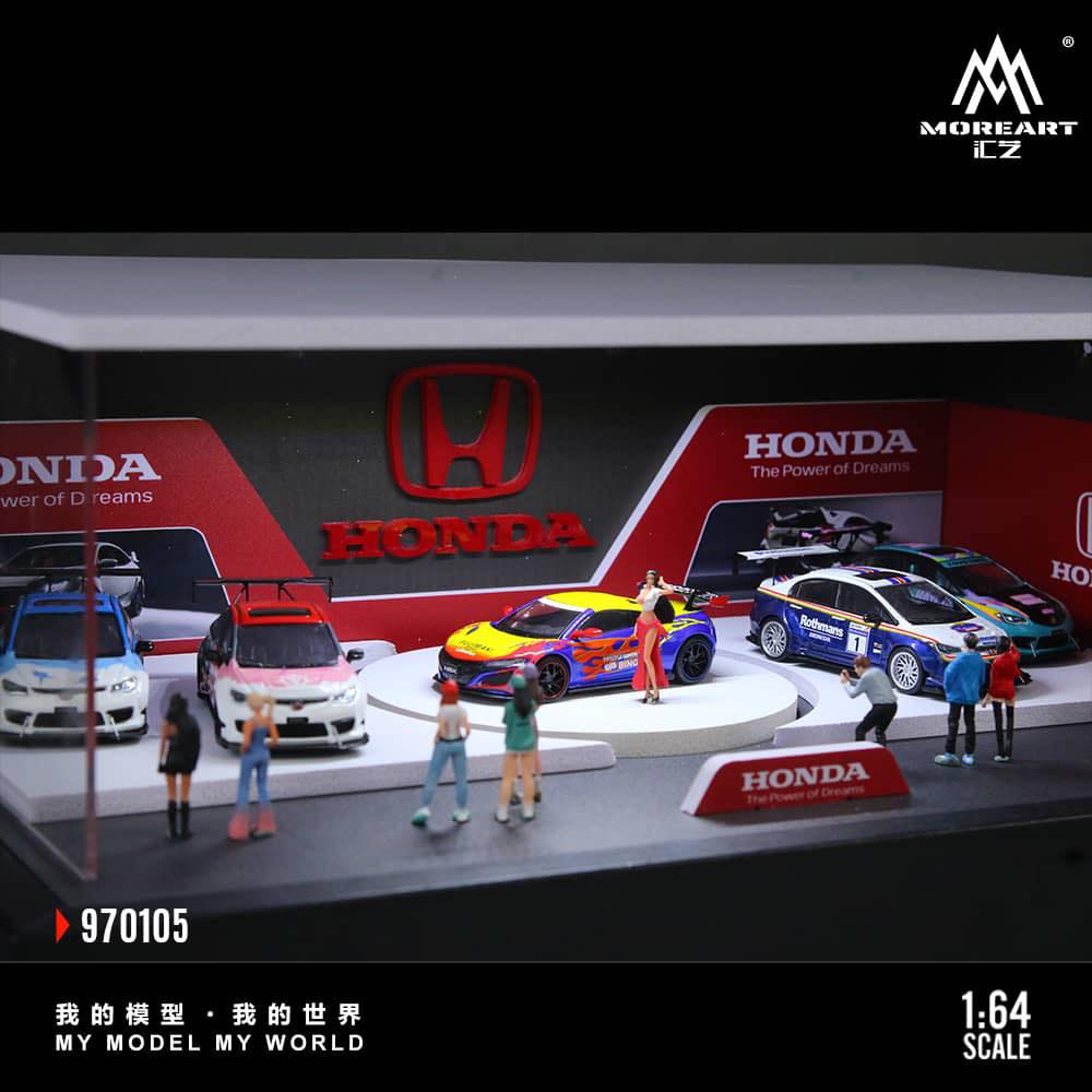 MoreArt 1:64 The scene of Honda's rotating exhibition stand MO970105
