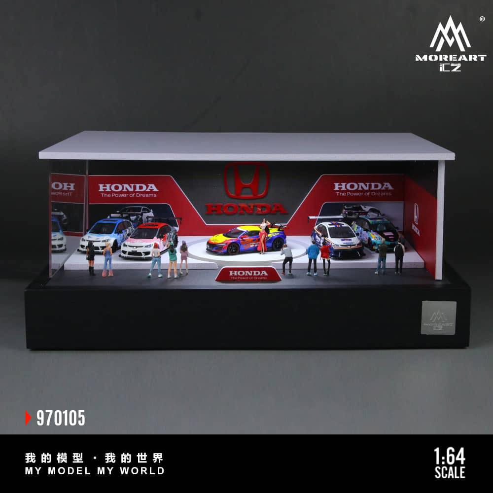 MoreArt 1:64 The scene of Honda's rotating exhibition stand MO970105