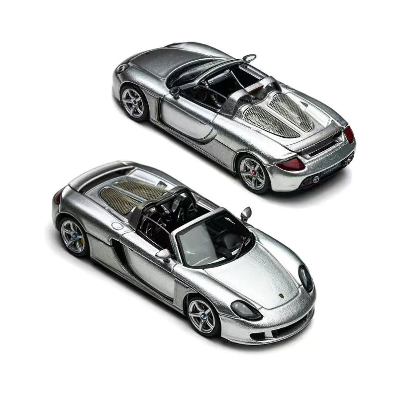TimeMicro 1:64 Porsche Carrera GT Silver