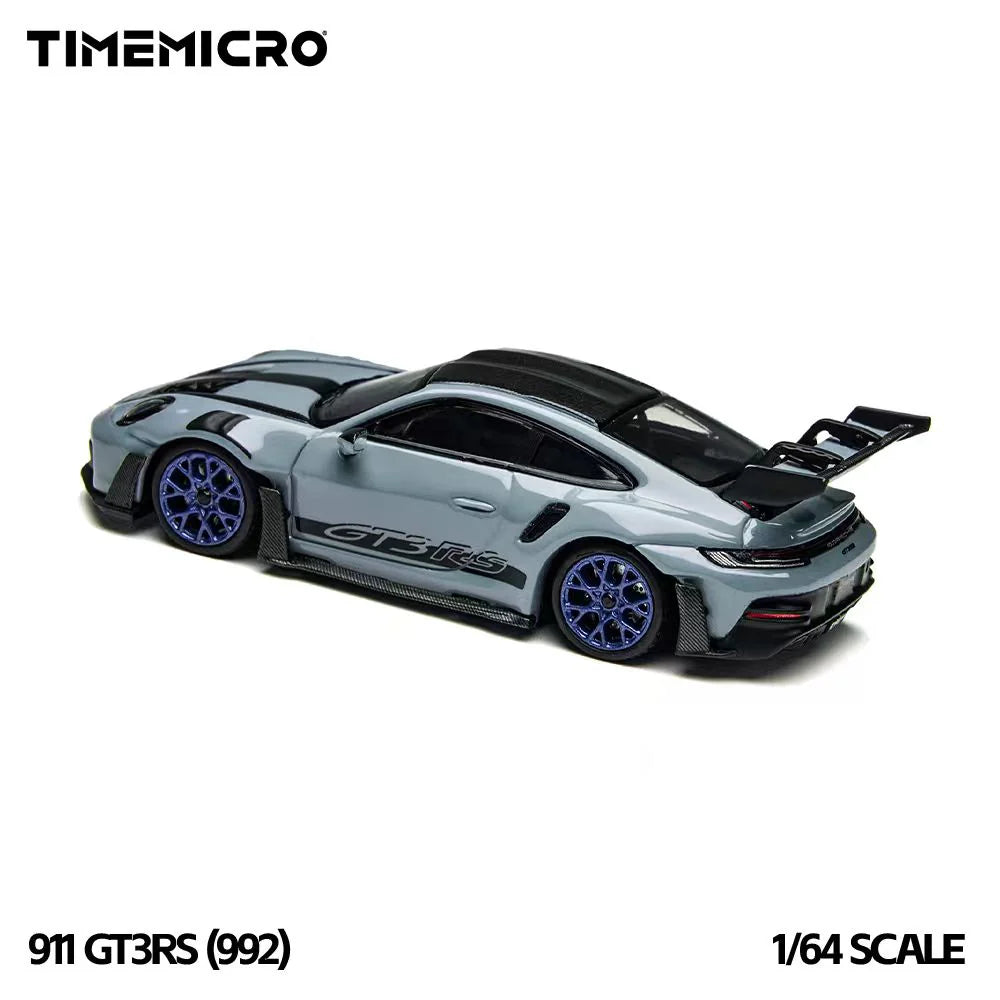 TimeMicro 1:64 Porsche 992 GT3 RS Polar Gray