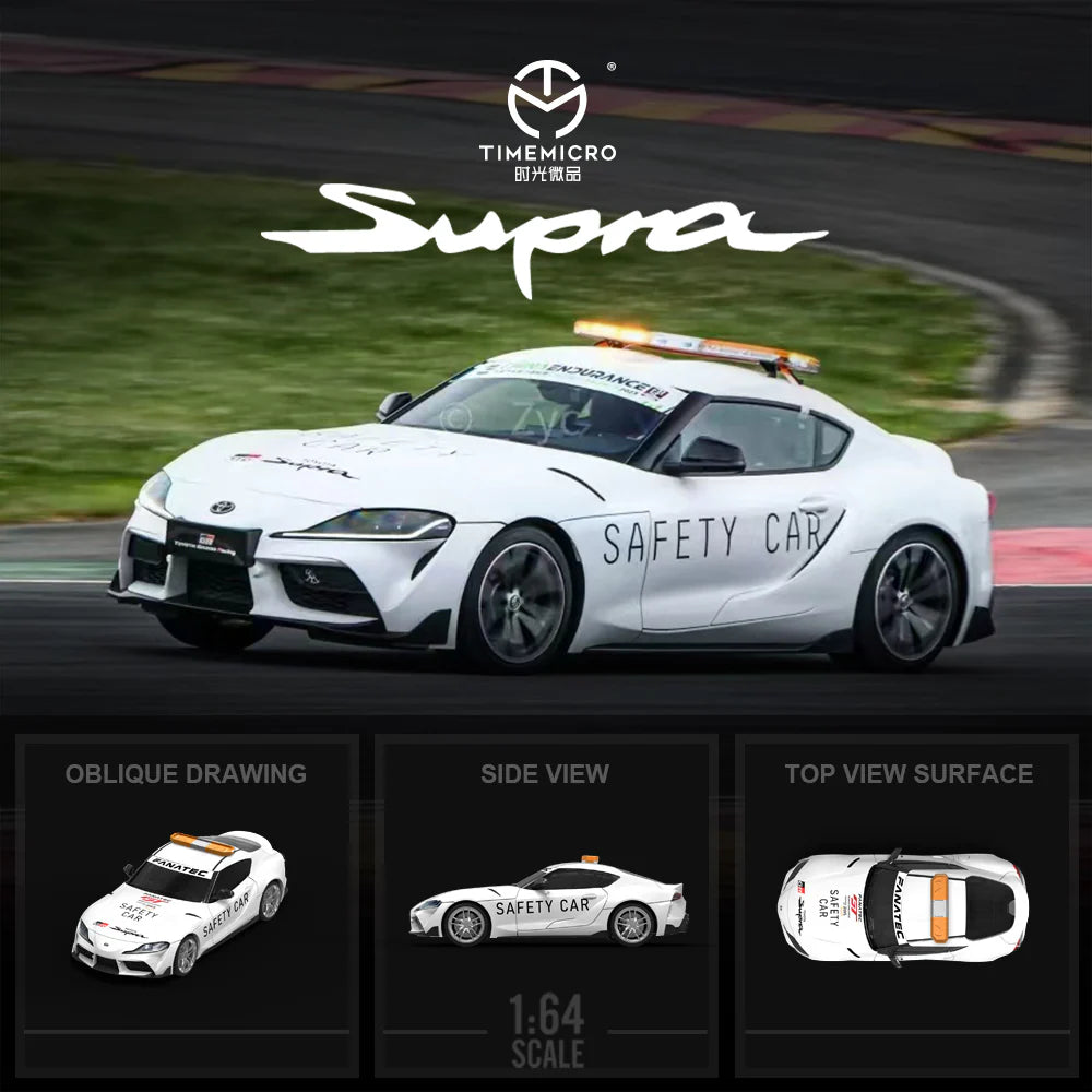 Toyota Supra A90 Racing Car White