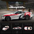 1:64 Toyota Supra A90 Racing Car Red