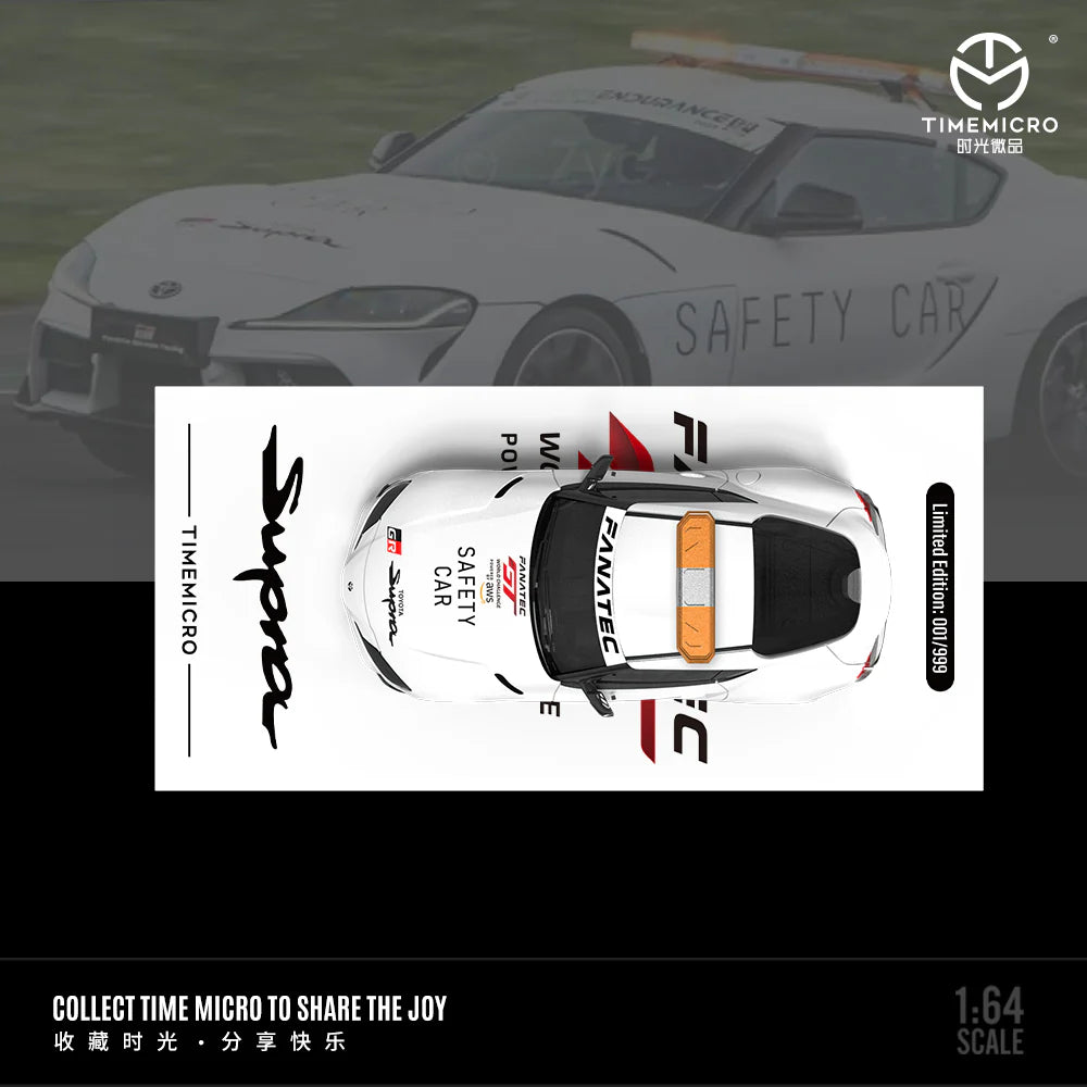 Toyota Supra A90 Racing Car White