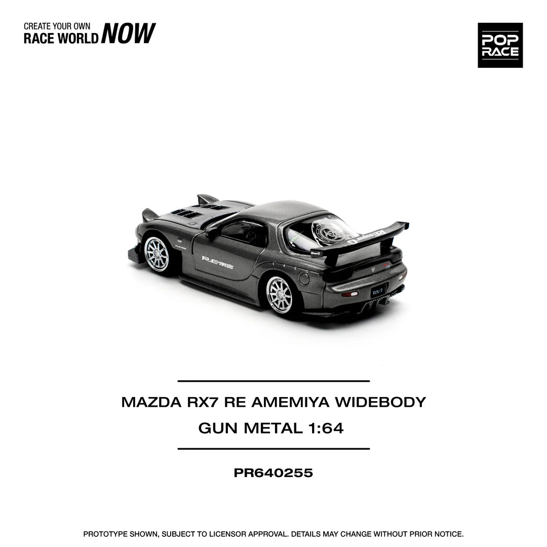 MAZDA RX7 RE-AMEMIYA GUN METAL