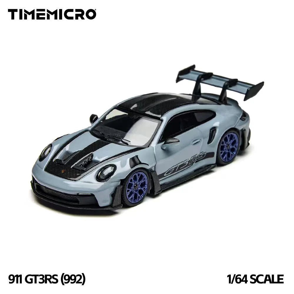 TimeMicro 1:64 Porsche 992 GT3 RS Polar Gray