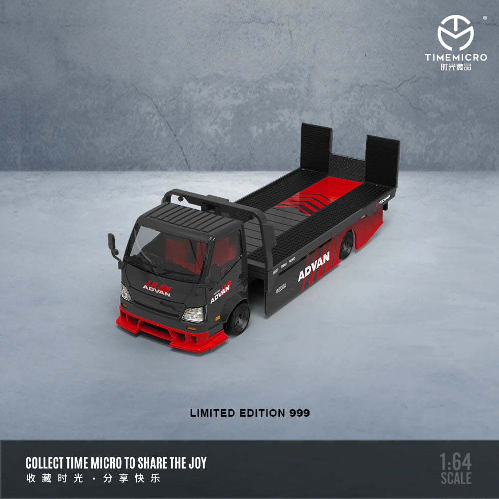 TimeMicro 1:64 H300 FLATBED TRANSPORT TRAILER