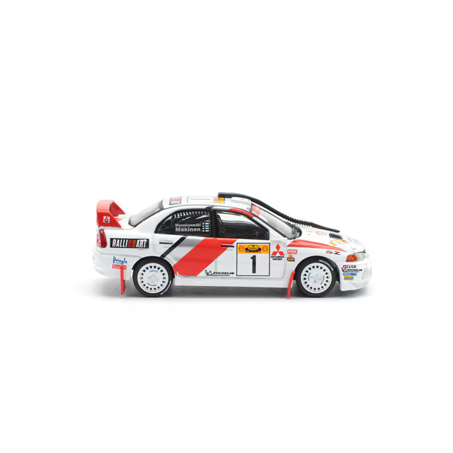 1/64 MITSUBISHI LANCER EVOLUTION IV SAFARI RALLY KENYA 1998 Mitsubishi Lancer Evolution IV Safari Rally Kenya 1998