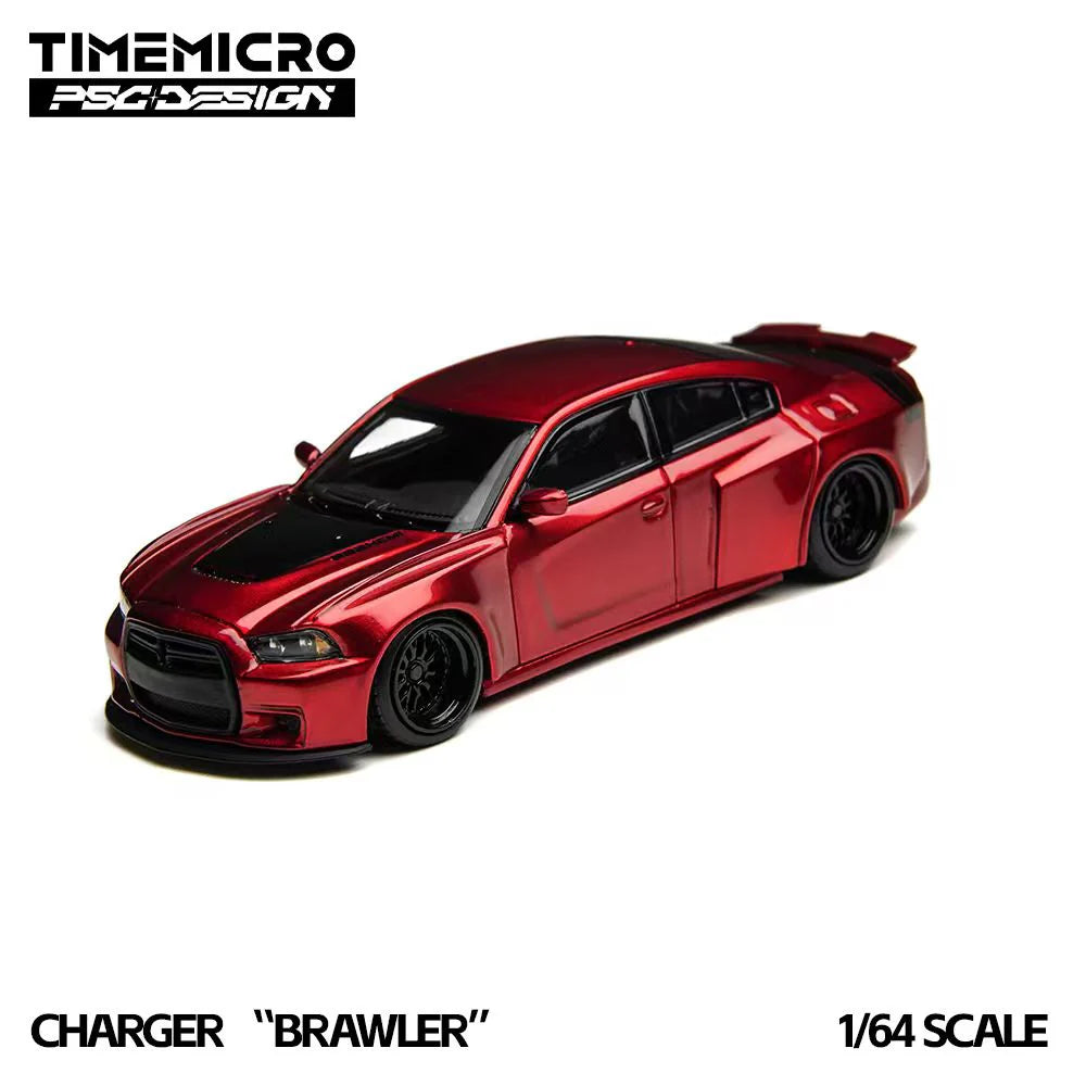 TimeMicro × PSC DESIGN 1:64 Charger "Brawler" Red