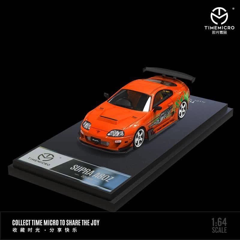 1:64 Supra A80Z Fast &amp; Furious Paul Orange