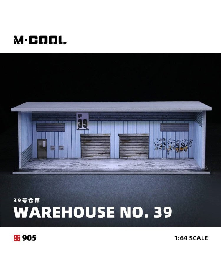 M·COOL 1:64 Simple lighting assembly scene model Warehouse #39 MC914905