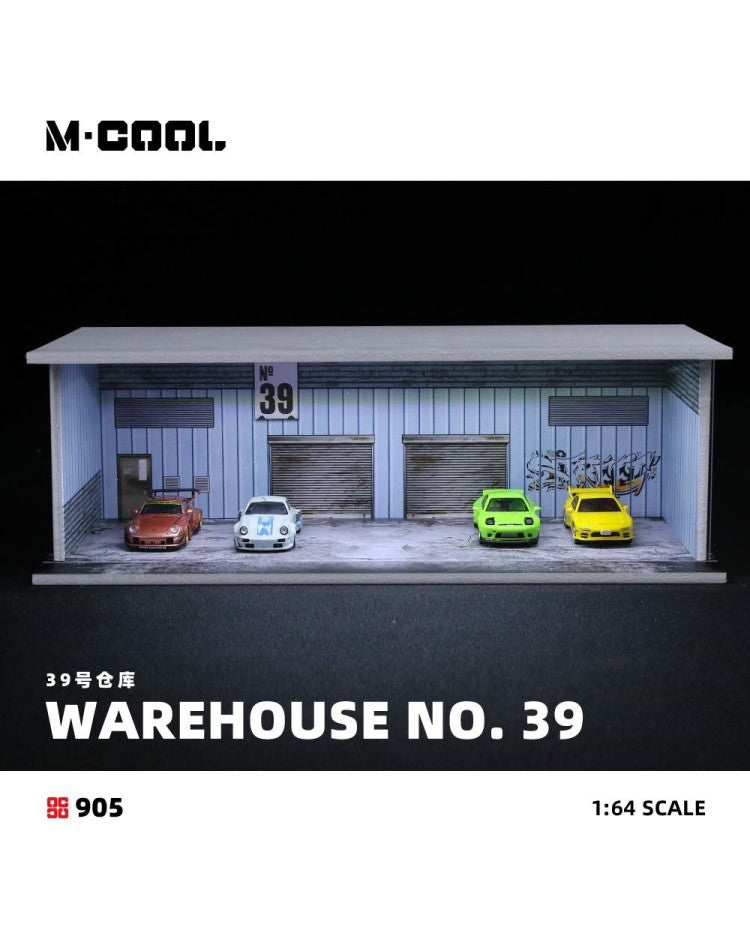 M·COOL 1:64 Simple lighting assembly scene model Warehouse #39 MC914905