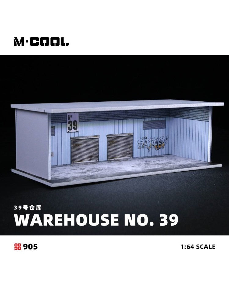 M·COOL 1:64 Simple lighting assembly scene model Warehouse #39 MC914905