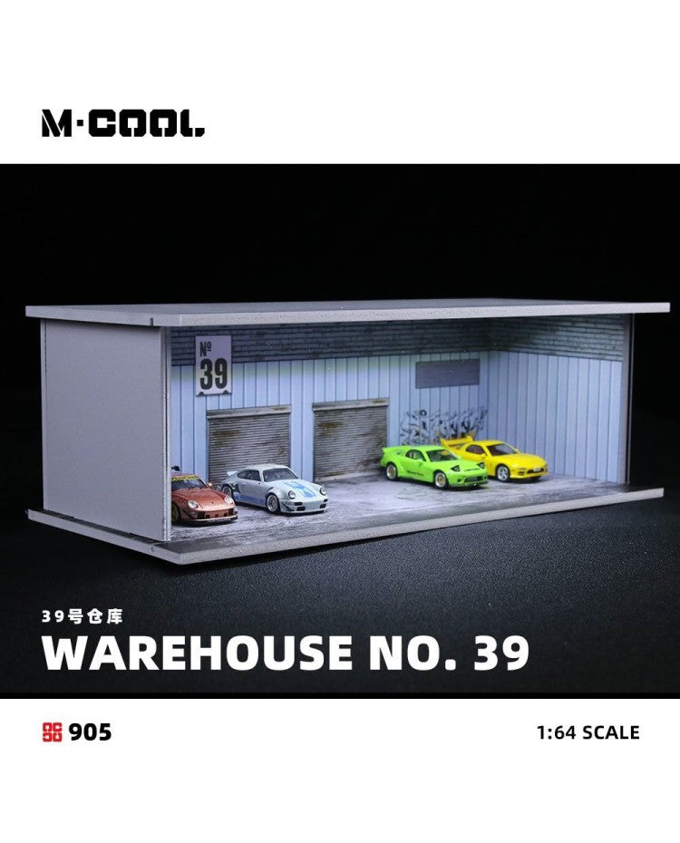 M·COOL 1:64 Simple lighting assembly scene model Warehouse #39 MC914905