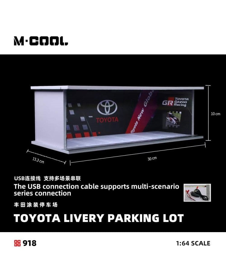 M·COOL 1:64 Simple lightning assembly scene model Toyota MC914918